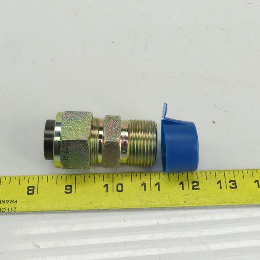 Tylok S-16-1MC-16 1" NPT x 1" Compression Male Connector Steel