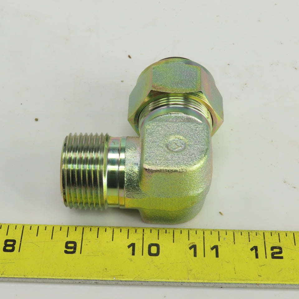 Tylok S-16-1ME-16 1" NPT x 1" Compression Male 90° Elbow Steel