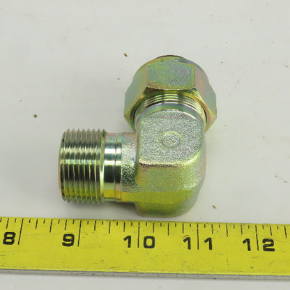 Tylok S-16-1ME-16 1" NPT x 1" Compression Male 90° Elbow Steel