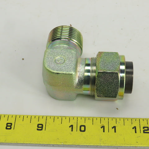 Tylok S-16-1ME-16 1" NPT x 1" Compression Male 90° Elbow Steel