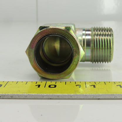 Tylok S-16-1ME-16 1" NPT x 1" Compression Male 90° Elbow Steel