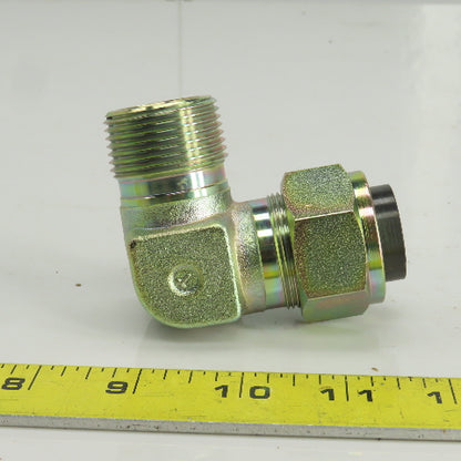 Tylok S-16-1ME-16 1" NPT x 1" Compression Male 90° Elbow Steel