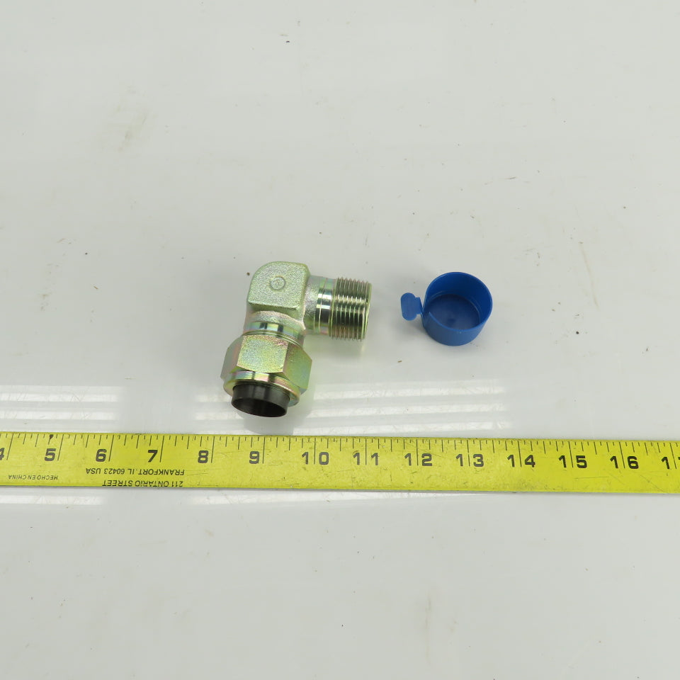 Tylok S-16-1ME-16 1" NPT x 1" Compression Male 90° Elbow Steel