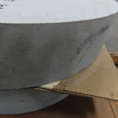 National HA100 L 14 V6W 24"x 5xae Centerless Grinding Wheel 1035RPM Lot of 2