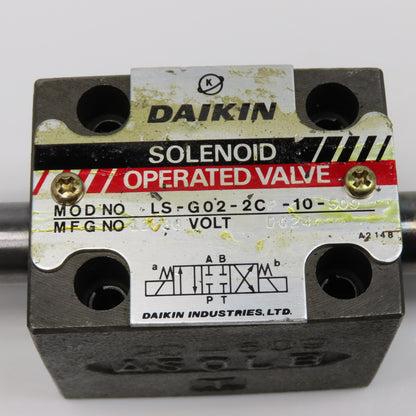 Daikin LS-G02-2CP-10-509 4/3 Position Hydraulic Directional Valve 24VDC