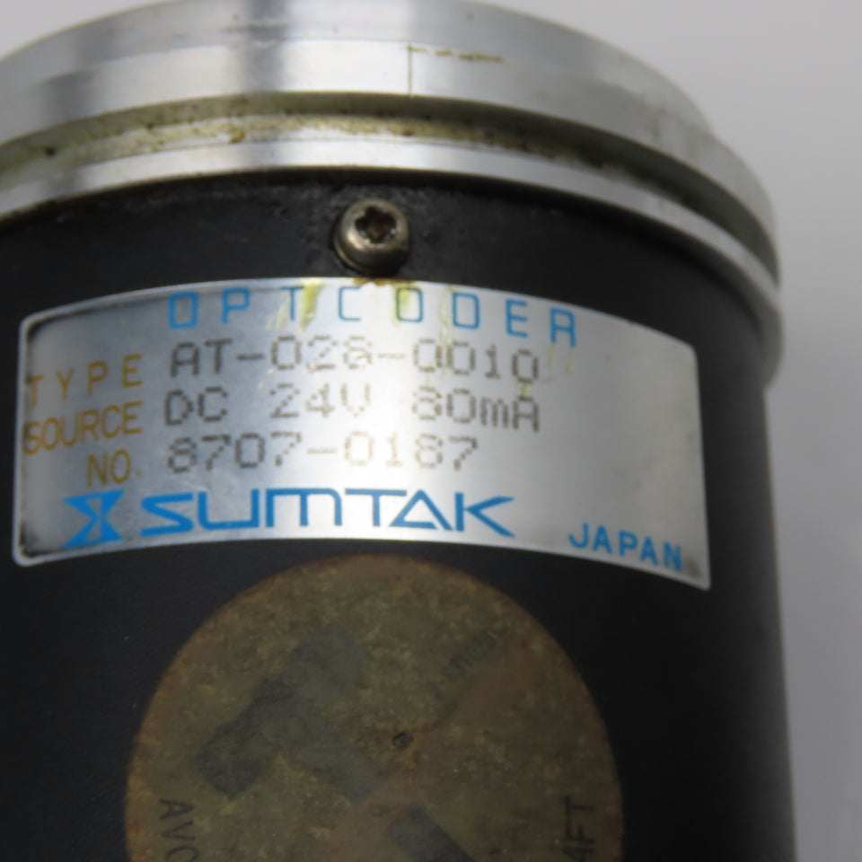 Sumtak AT-028-0010 24VDC Optcoder Rotary Encoder 10mm Shaft