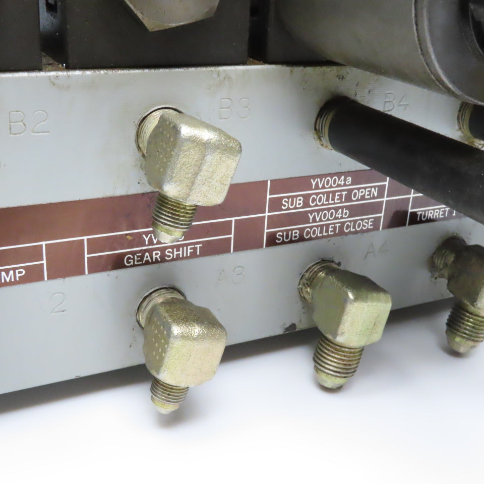 Nachi 	SL-G01-C6-GR-D2-11 2, 3 Position Hydraulic Solenoid Valve Bank Manifold