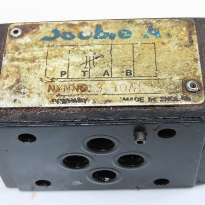 Double A NYNNC 3 10A1 Hydraulic Sandwich Valve Lot Of 2
