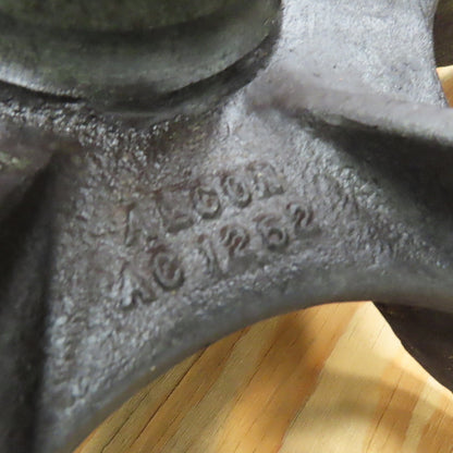 24-1/2" x 6" Flat Radial Paddle Wheel Impeller One Piece 2-1/2" Shaft