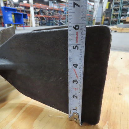 24-1/2" x 6" Flat Radial Paddle Wheel Impeller One Piece 2-1/2" Shaft