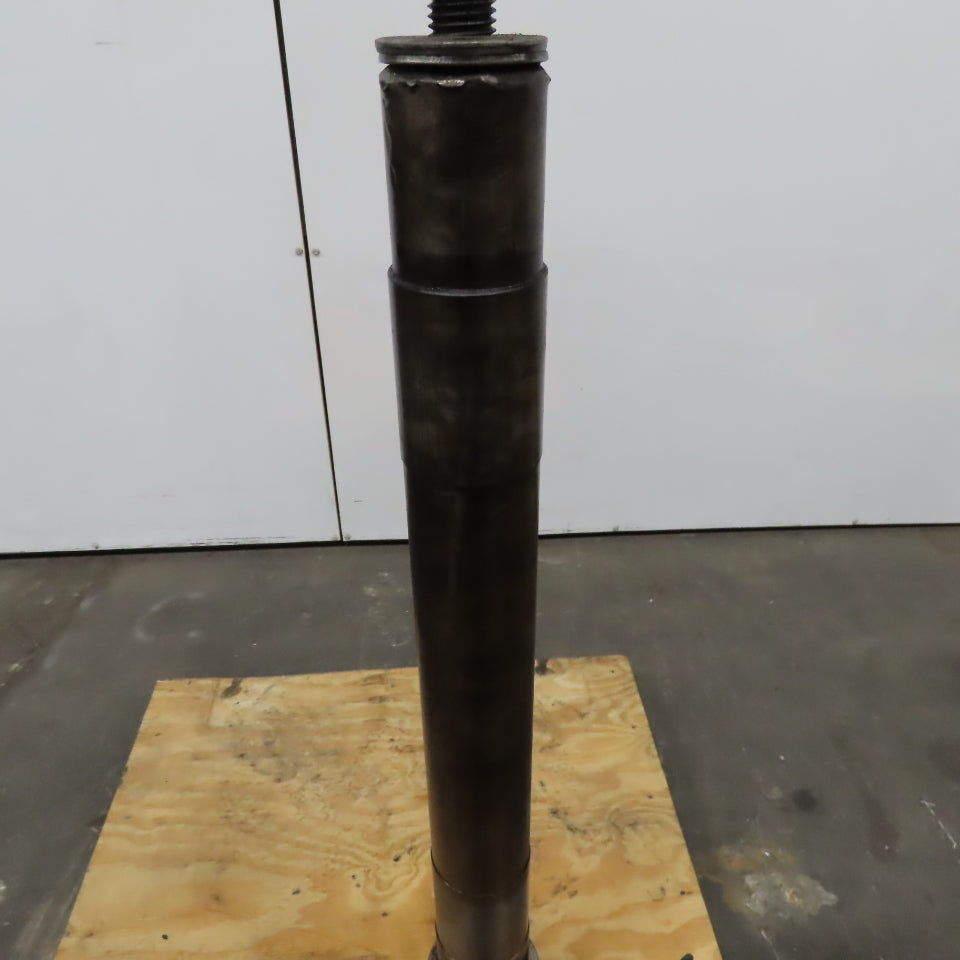 24-1/2" x 6" Flat Radial Paddle Wheel Impeller One Piece 2-1/2" Shaft