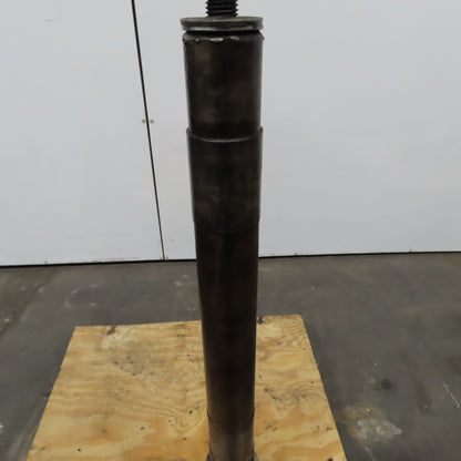 24-1/2" x 6" Flat Radial Paddle Wheel Impeller One Piece 2-1/2" Shaft