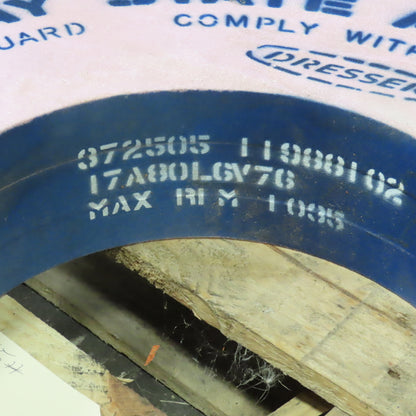 Bay State 17A80L6V76 24" x 4-1/4" Centerless Grinding Wheel 12" Arbor 1035RPM