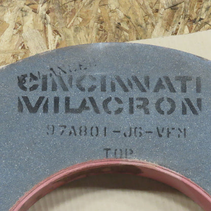 Cincinnati Milacron 97A801-J6-VFM 24" x 2-3/8" Centerless Grinding Wheel Lot/2
