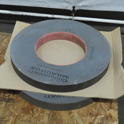 Cincinnati Milacron 97A801-J6-VFM 24" x 2-3/8" Centerless Grinding Wheel Lot/2