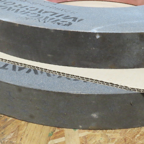 Cincinnati Milacron 97A801-J6-VFM 24" x 2-3/8" Centerless Grinding Wheel Lot/2