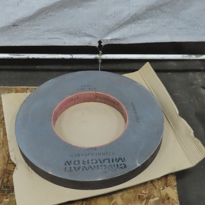 Cincinnati Milacron 97A801-J6-VFM 24" x 2-3/8" Centerless Grinding Wheel Lot/2