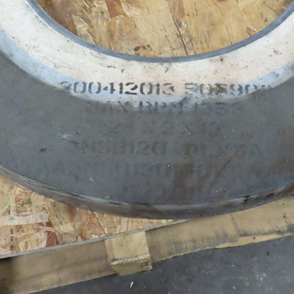 505908 	200412013 23" x 2" Centerless Grinding Wheel 12" Arbor 1353RPM