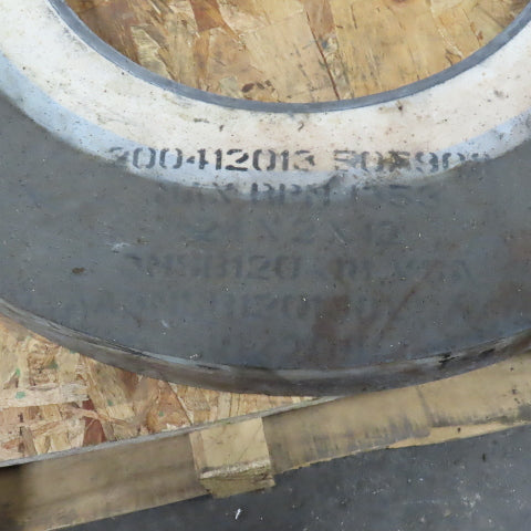 505908 	200412013 23" x 2" Centerless Grinding Wheel 12" Arbor 1353RPM