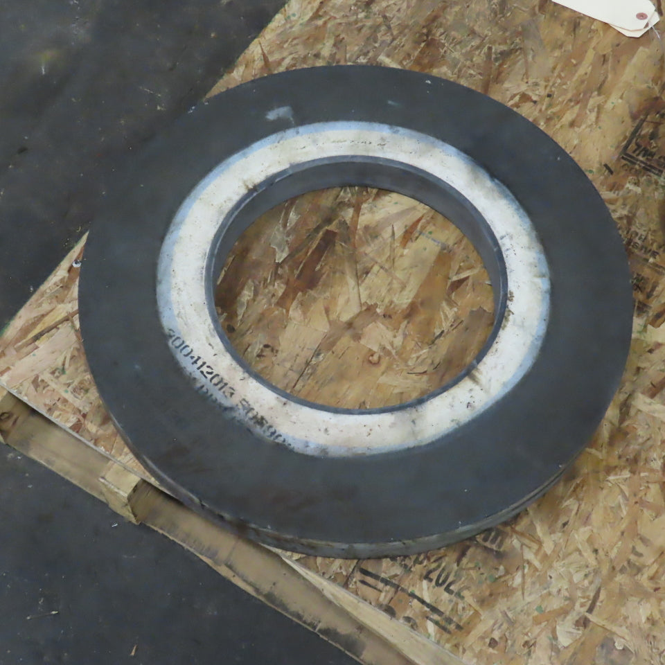 505908 	200412013 23" x 2" Centerless Grinding Wheel 12" Arbor 1353RPM