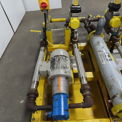 2Hp Alternating Stand By Liquid Transfer Pump Dispensing System 480V 3Ph
