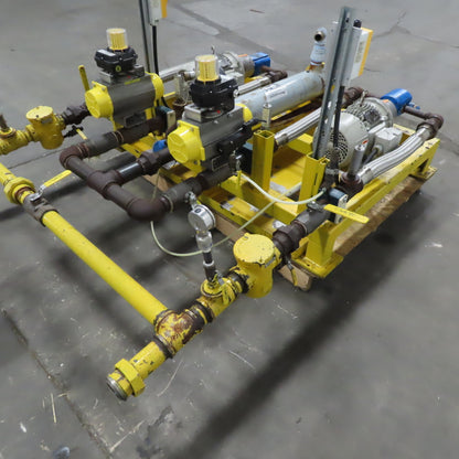2Hp Alternating Stand By Liquid Transfer Pump Dispensing System 480V 3Ph