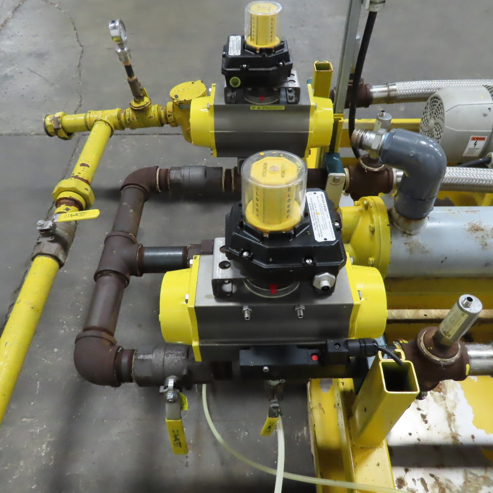 2Hp Alternating Stand By Liquid Transfer Pump Dispensing System 480V 3Ph