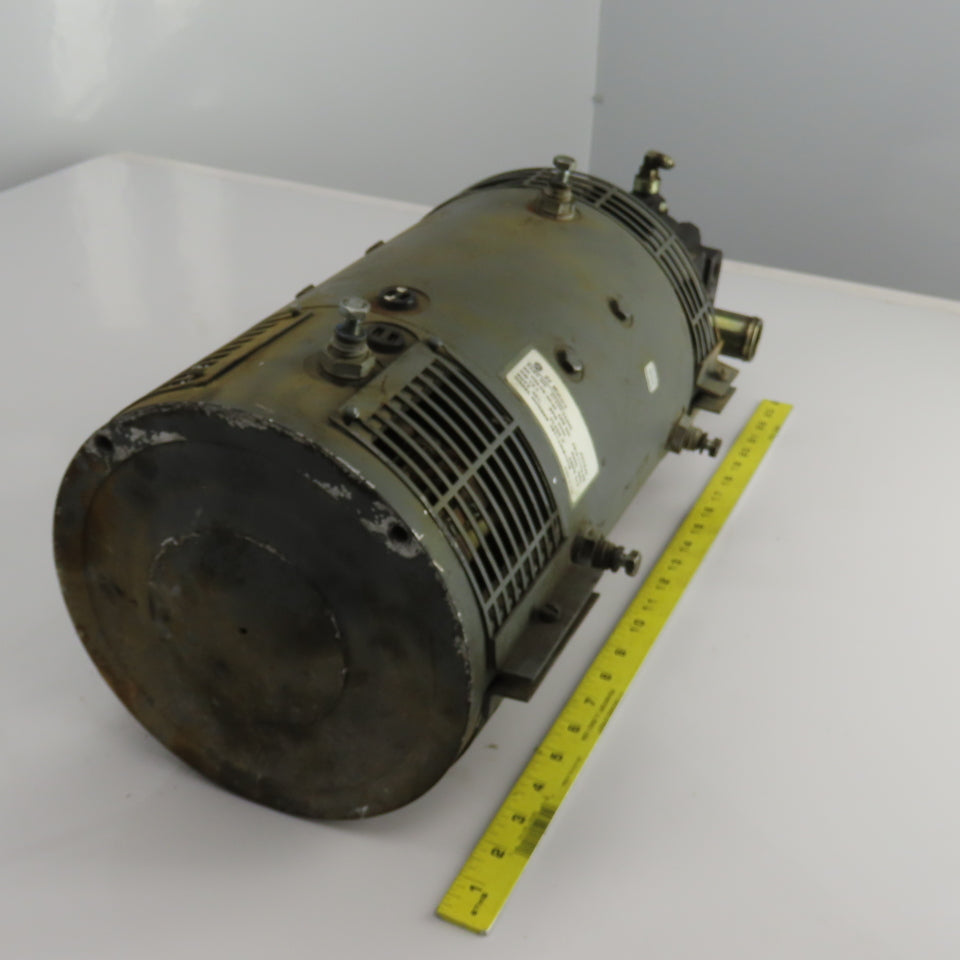 GE Motors 5BT1346B107B 12.7KW Hydraulic Pump Motor 36/48VDC From Cat 2EC30