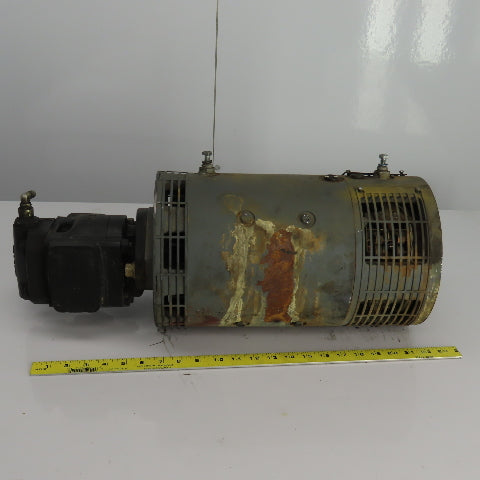 GE Motors 5BT1346B107B 12.7KW Hydraulic Pump Motor 36/48VDC From Cat 2EC30