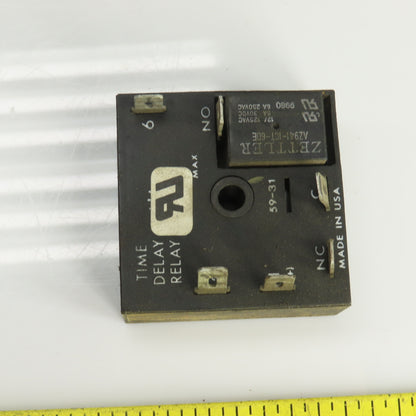 Littlefuse KRDB1120M Time Delay Relay 12VDC 125VAC 20 Min Fixed