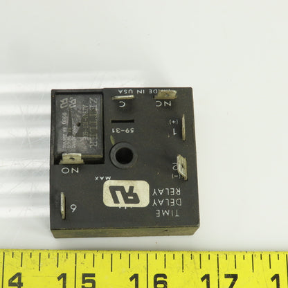 Littlefuse KRDB1120M Time Delay Relay 12VDC 125VAC 20 Min Fixed