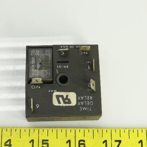 Littlefuse KRDB1120M Time Delay Relay 12VDC 125VAC 20 Min Fixed