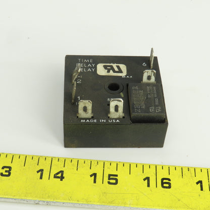 Littlefuse KRDB1120M Time Delay Relay 12VDC 125VAC 20 Min Fixed
