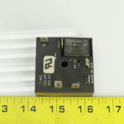Littlefuse KRDB1120M Time Delay Relay 12VDC 125VAC 20 Min Fixed