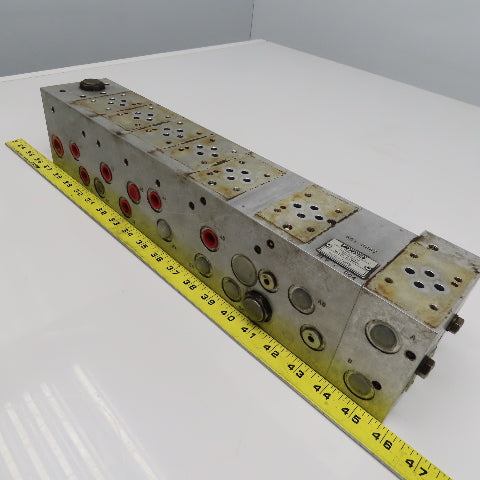 Vickers MCD-3059-12 DG4V Series 7 Valve Manifold Block