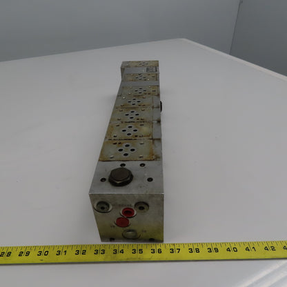 Vickers MCD-3059-12 DG4V Series 7 Valve Manifold Block