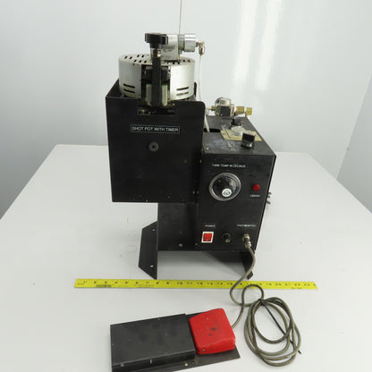 Glue Machinery G07A03-002 Benchtop Hot Melt Machine 120VAC 0-300°C W/Foot Switch
