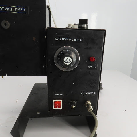 Glue Machinery G07A03-002 Benchtop Hot Melt Machine 120VAC 0-300°C W/Foot Switch