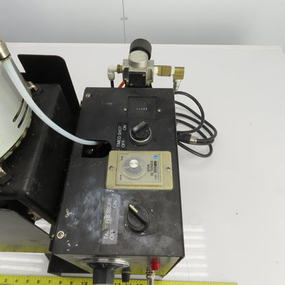 Glue Machinery G07A03-002 Benchtop Hot Melt Machine 120VAC 0-300°C W/Foot Switch
