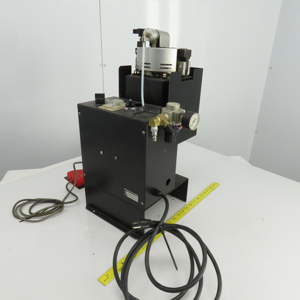 Glue Machinery G07A03-002 Benchtop Hot Melt Machine 120VAC 0-300°C W/Foot Switch