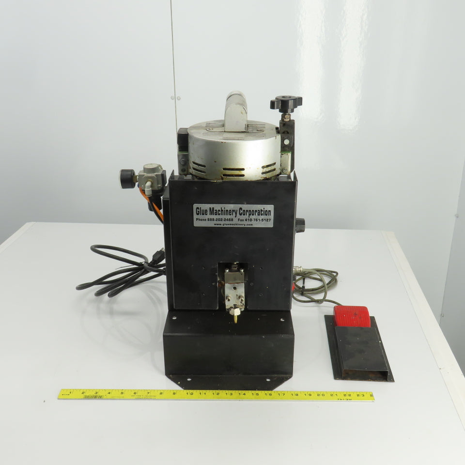 Glue Machinery G07A03-002 Benchtop Hot Melt Machine 120VAC 0-300°C W/Foot Switch