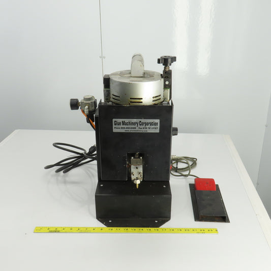 Glue Machinery G07A03-002 Benchtop Hot Melt Machine 120VAC 0-300°C W/Foot Switch