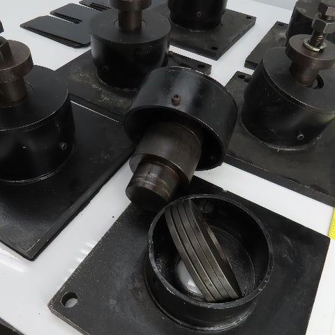 Adjustable Anti-Vibration Machine Leveling Feet 11-7/8"x11-7/8"x10"H Lot Of 6