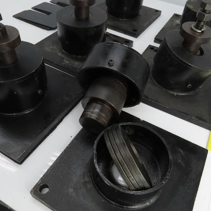 Adjustable Anti-Vibration Machine Leveling Feet 11-7/8"x11-7/8"x10"H Lot Of 6