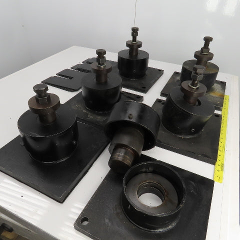 Adjustable Anti-Vibration Machine Leveling Feet 11-7/8"x11-7/8"x10"H Lot Of 6