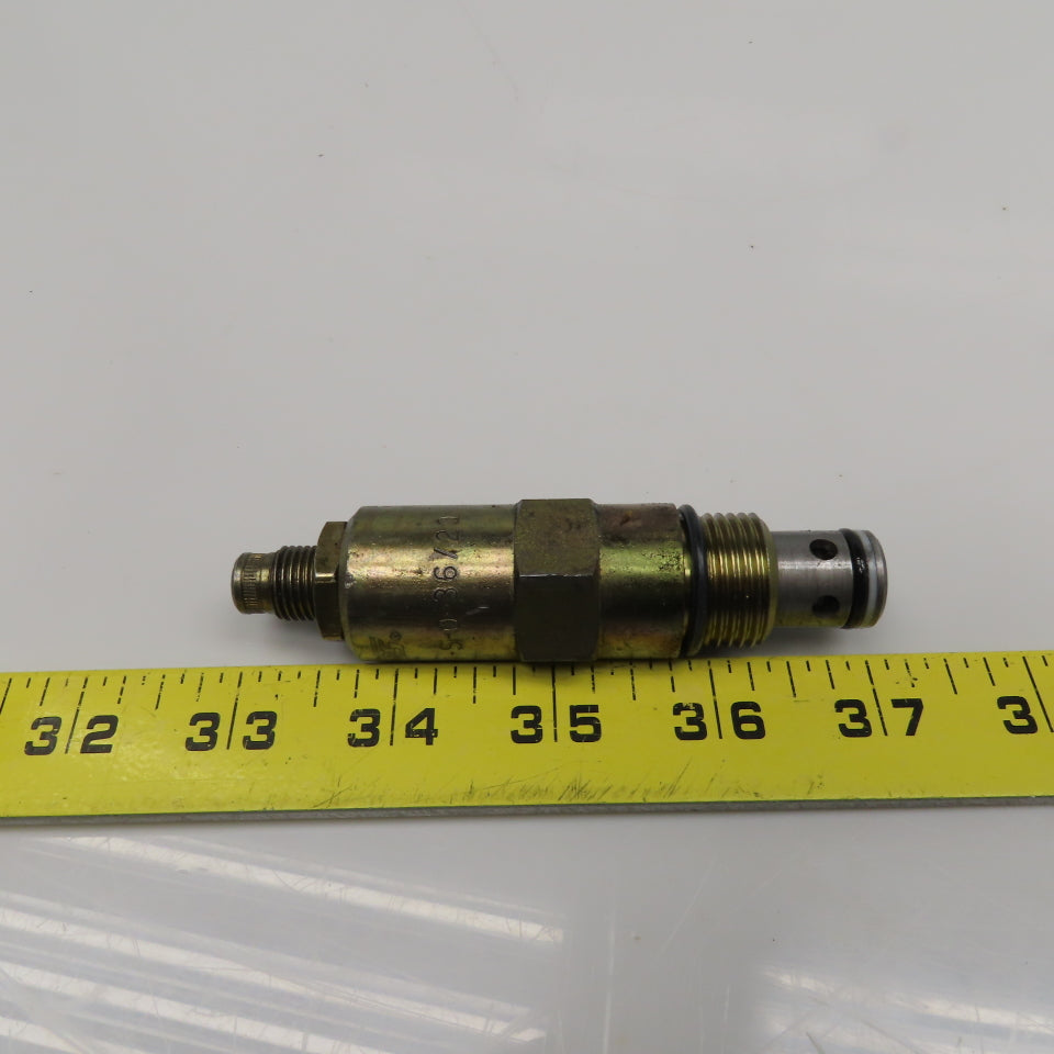 Vickers RV3-10-S-0-36/20 Hydraulic Pressure Reducing Poppet Cartridge Valve