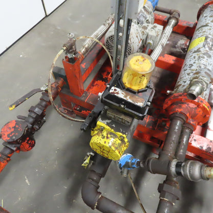 2Hp Alternating Stand By Liquid Transfer Pump Dispensing System 480V 3Ph