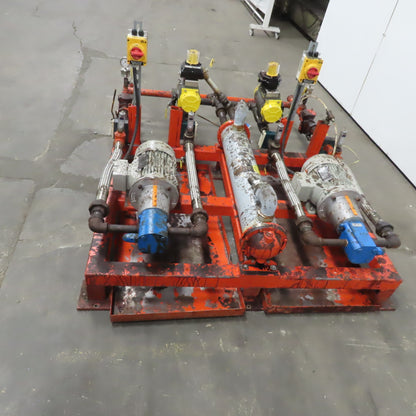 2Hp Alternating Stand By Liquid Transfer Pump Dispensing System 480V 3Ph