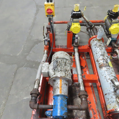 2Hp Alternating Stand By Liquid Transfer Pump Dispensing System 480V 3Ph
