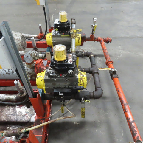 2Hp Alternating Stand By Liquid Transfer Pump Dispensing System 480V 3Ph
